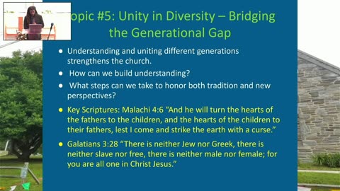 Bro Dwayne Henry – “Bridging the Generational Gap in Our Church Family”