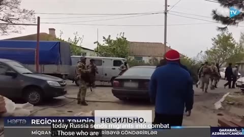 🇦🇿🇺🇦 Video of the war in Ukraine and migrants Putin is sending to war shown on