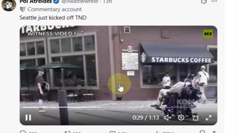 Unhinged White Guy Shoots Disabled Black Man That Tries To Break Up Fight