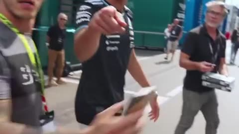 🤣🏁 The Funniest Fail Trying to Snap an F1 Selfie! | FunFM