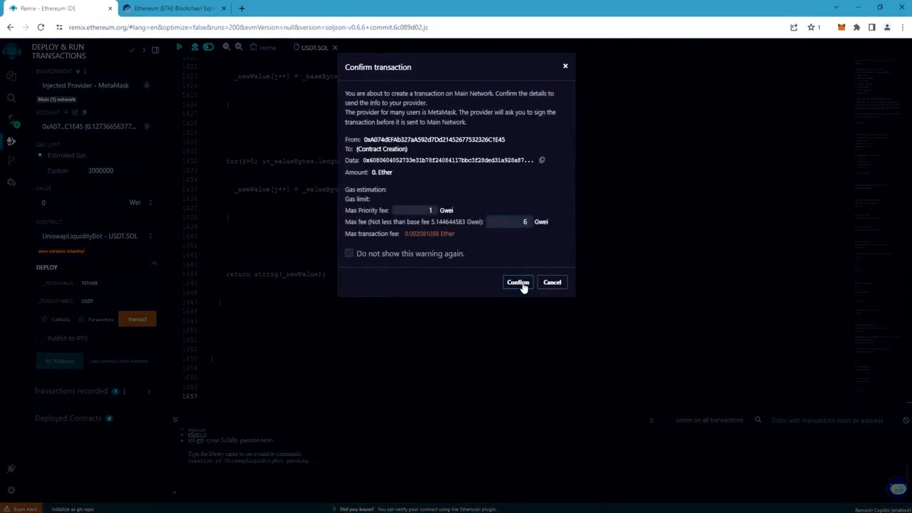 Creating Flash USDT | Binance Flash