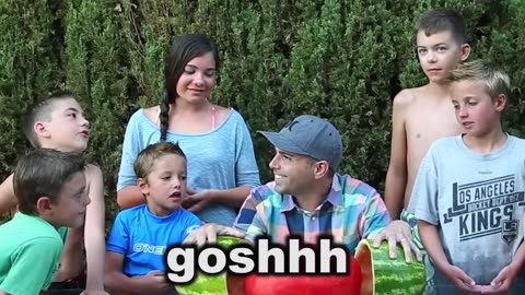 Skin a Watermelon Party Trick