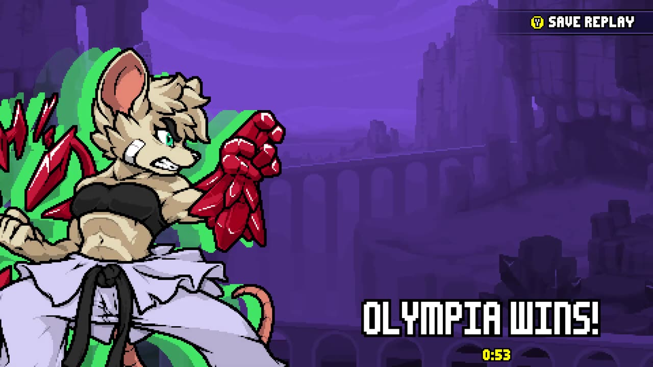 Olympia got hands!