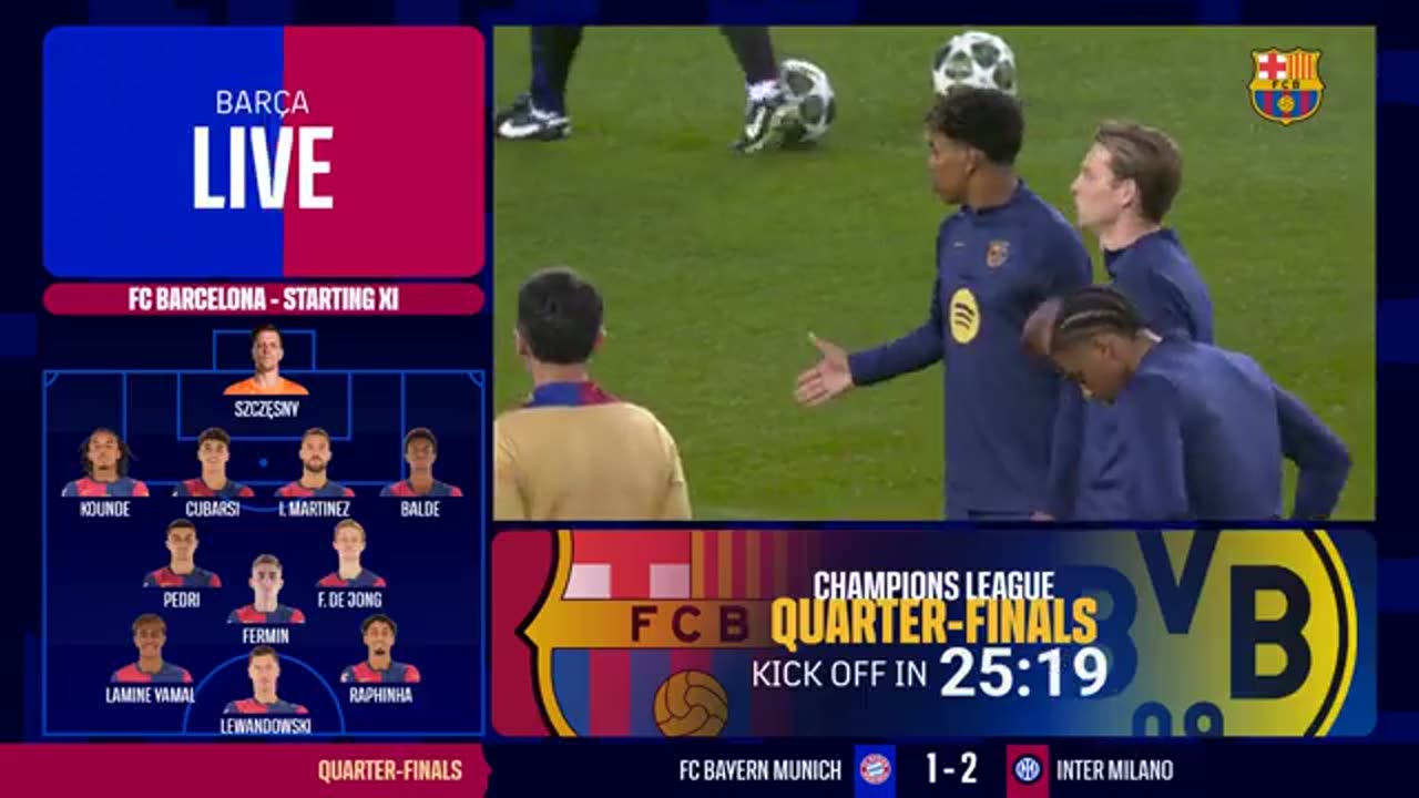 Barcelona vs borussia