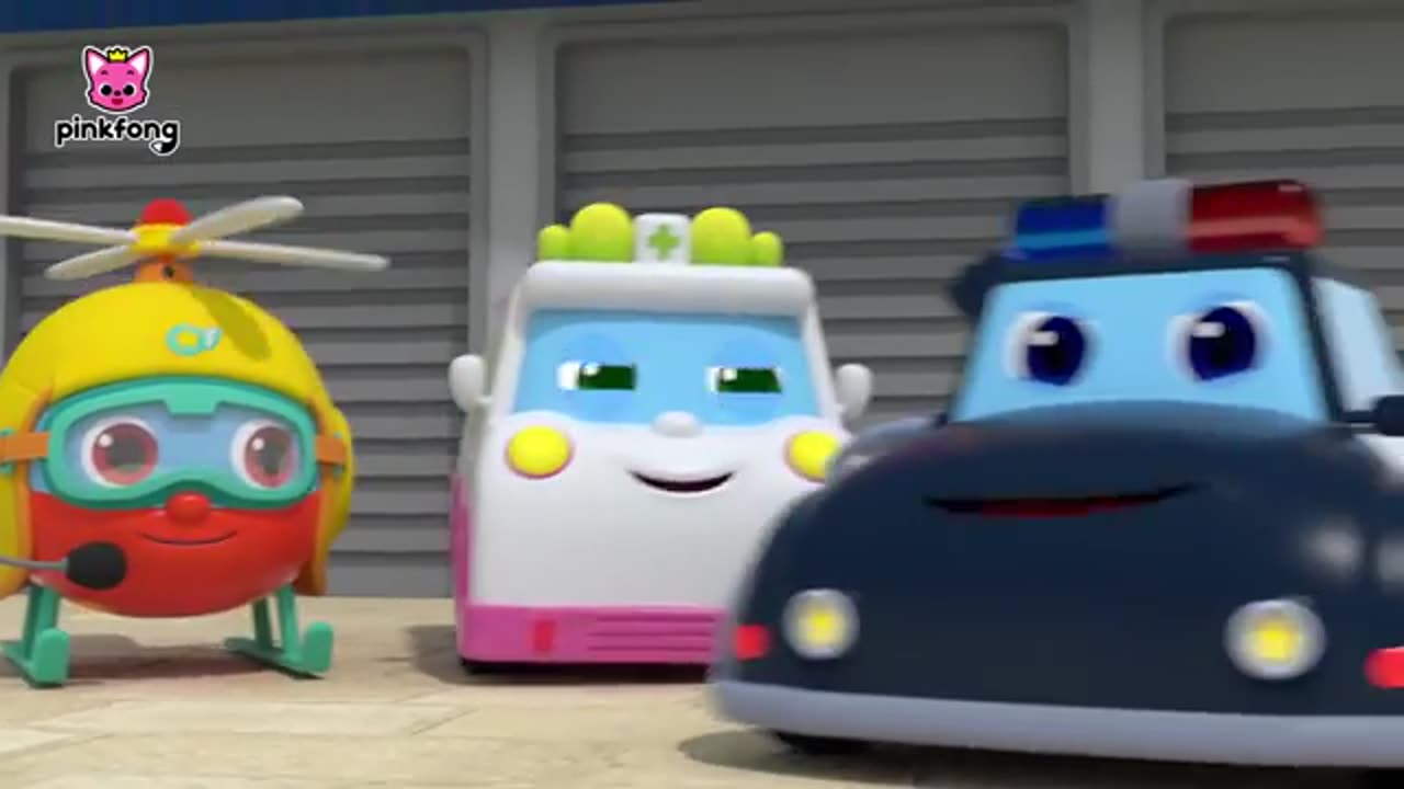 Spooky, Scary Alley and More | Eee-Ooh, Police Car Series | Pinkfong Super Rescue Team