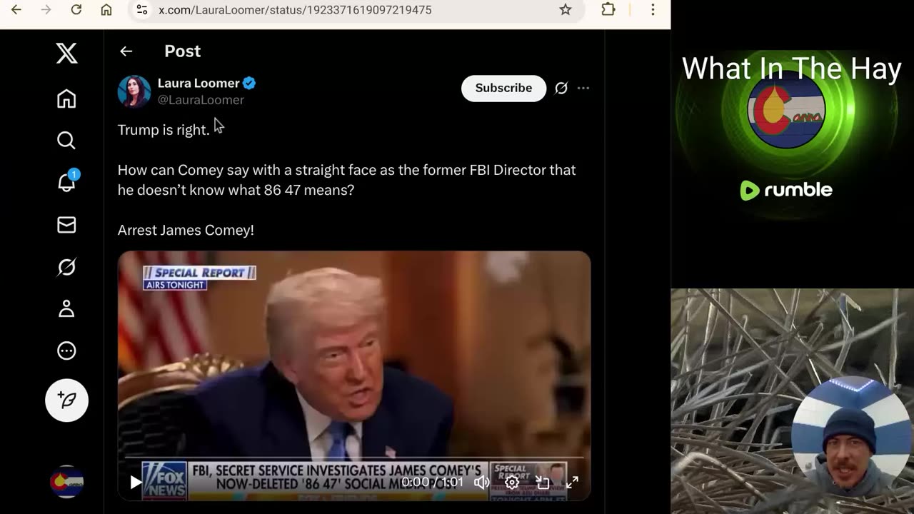Secret Service interviews James Comey and Ed Krassenstein