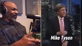 "Donald Trump stood up for me when they talked bad about me."