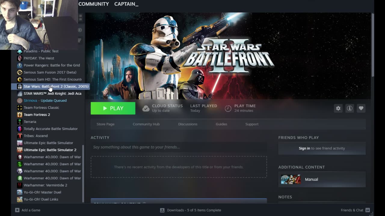 Tutorial For How To Uninstall The Star Wars Battlefront II Video Game From The Computer's Hard Drive