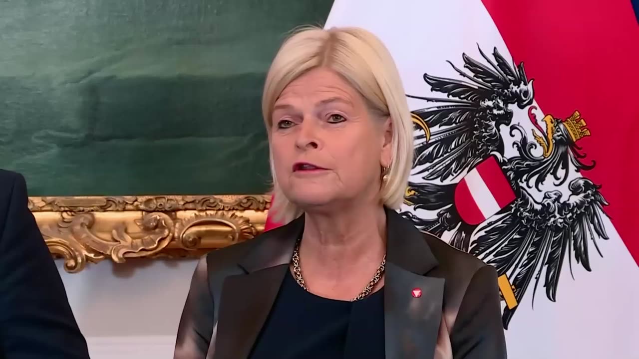 Doorsteps vor dem Ministerrat