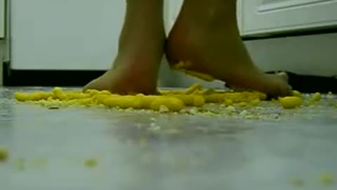 Cheese Curl Crush in Nylons