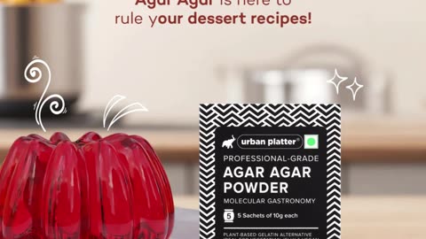Agar Agar Powder – A Healthy Choice for Smart Cooking by Urban Platter