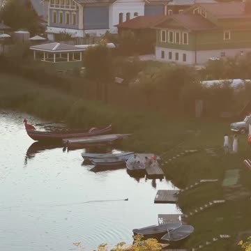 Spring sunset from the Yacht Bridge