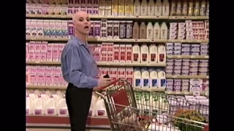 1990s LOW FAT DIET Shopping with SUSAN POWTER