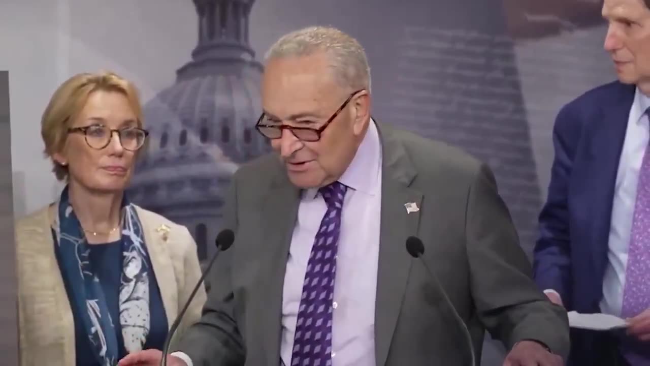 Senator Cuck Schumer says we are all going to die—if we pass Donald Trumps bill—🙄🤨
