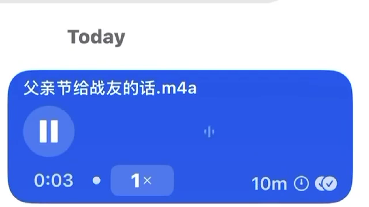 20250615文贵先生语音¹：父亲节！