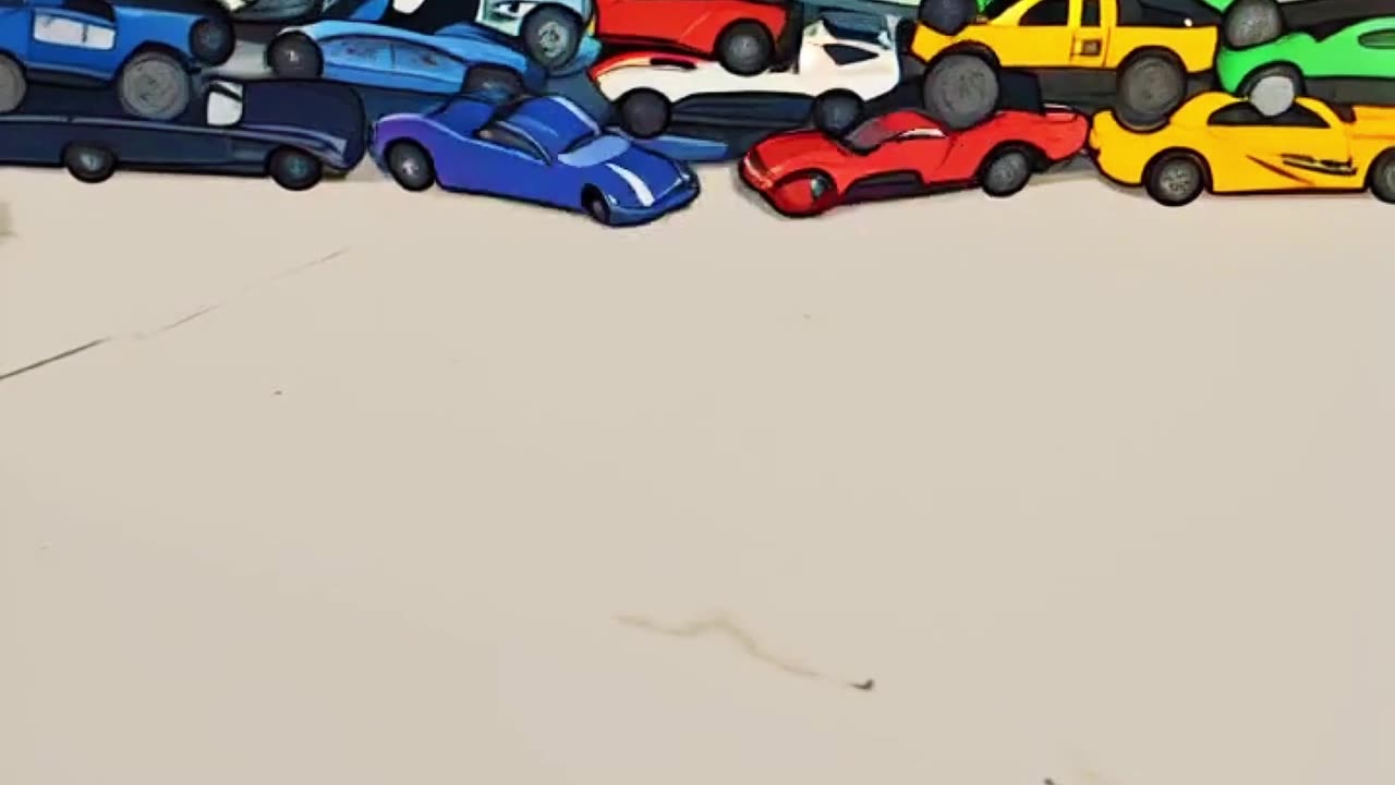 Hotwheels trying to escape...