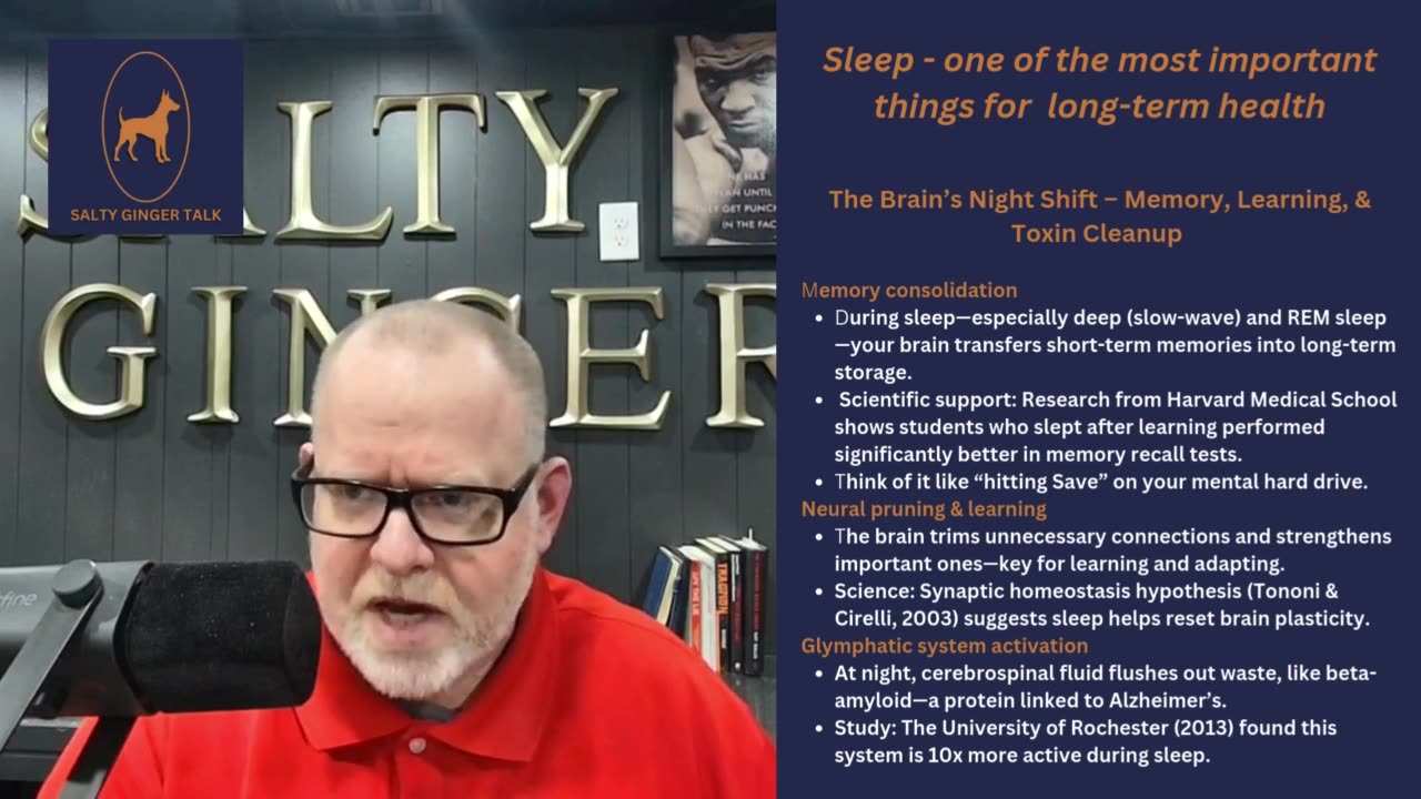 SGT_Sleep one of the most important things for long-term health