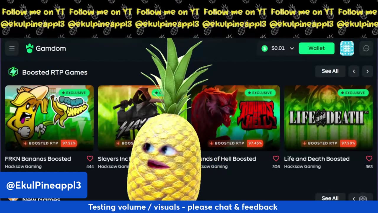 Pineapple Testing Gambling (Demo)