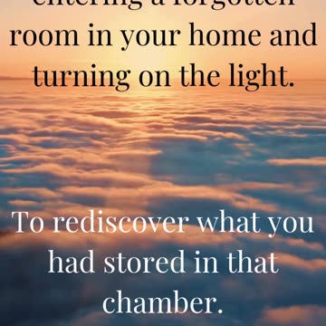 When your soul awaken, metaphorically speaking