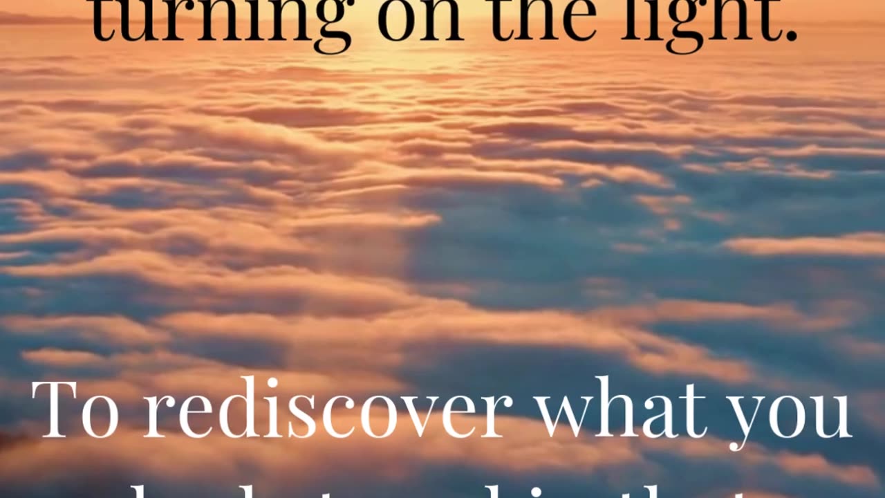 When your soul awaken, metaphorically speaking