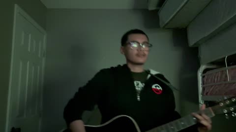 Midnight City Guitar Cover (singing)