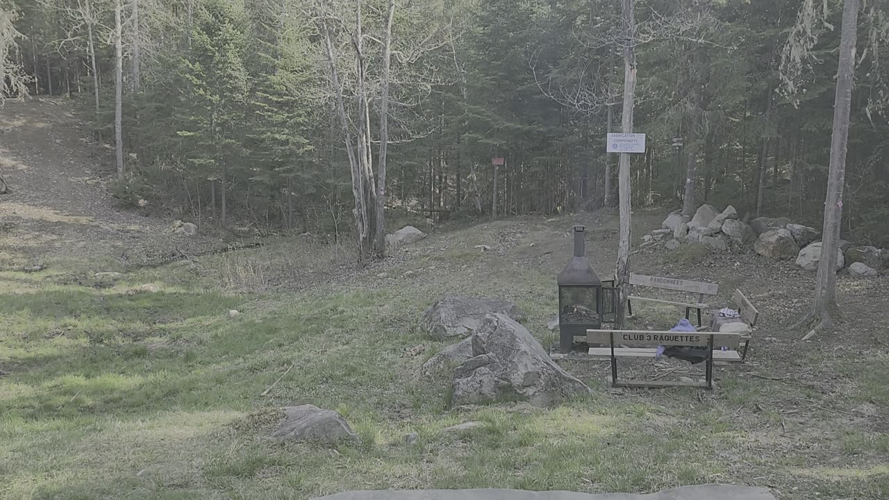 so beautiful view in Québec wild mountains ( Le Refuge)