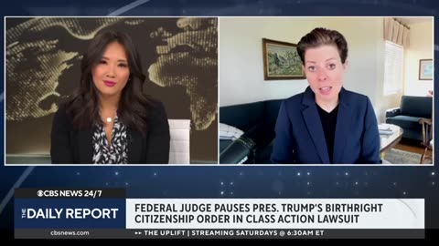 Details on judge's temporary block of Trump order ending birthright citizenship