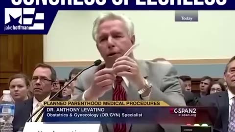 ABORTION DOCTOR LEAVES *CONGRESS SPEECHLESS!