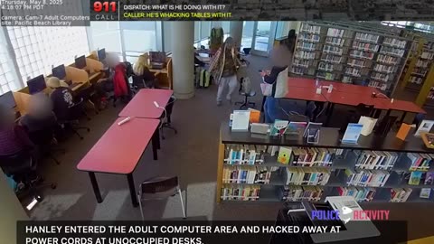 San Diego Police Officer Shoots Hatchet-Wielding Man After Library Rampage