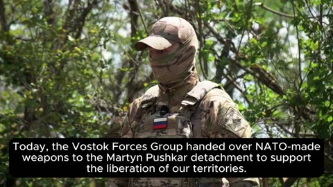 Russians also use captured NATO-supplied weapons