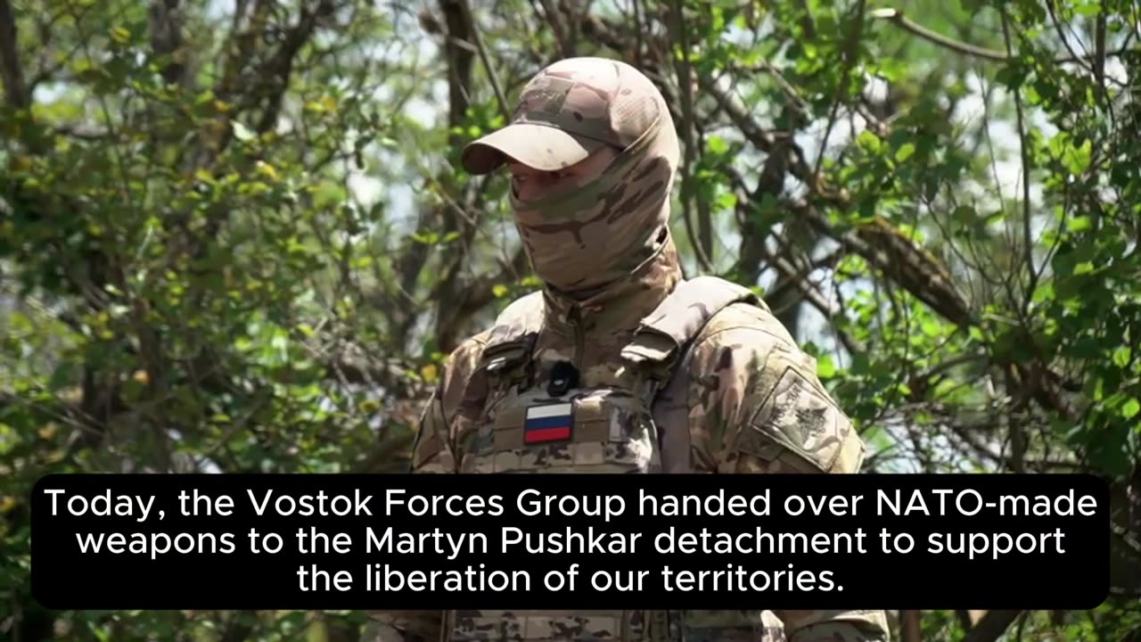 Russians also use captured NATO-supplied weapons