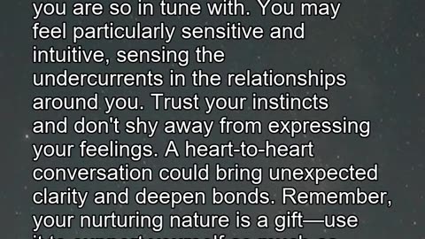 Daily Horoscope | Cancer & Pisces 🌟