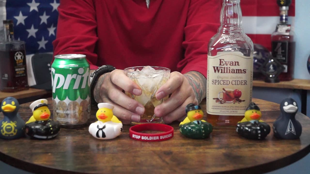 Donald Gibson - Evan Williams Spiced Cider & Sprite Vanilla Frost