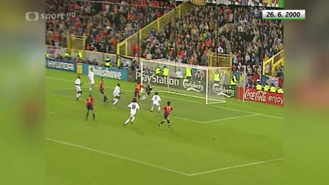 Francie vs Španělsko - čtvrtfinále EURO 2000