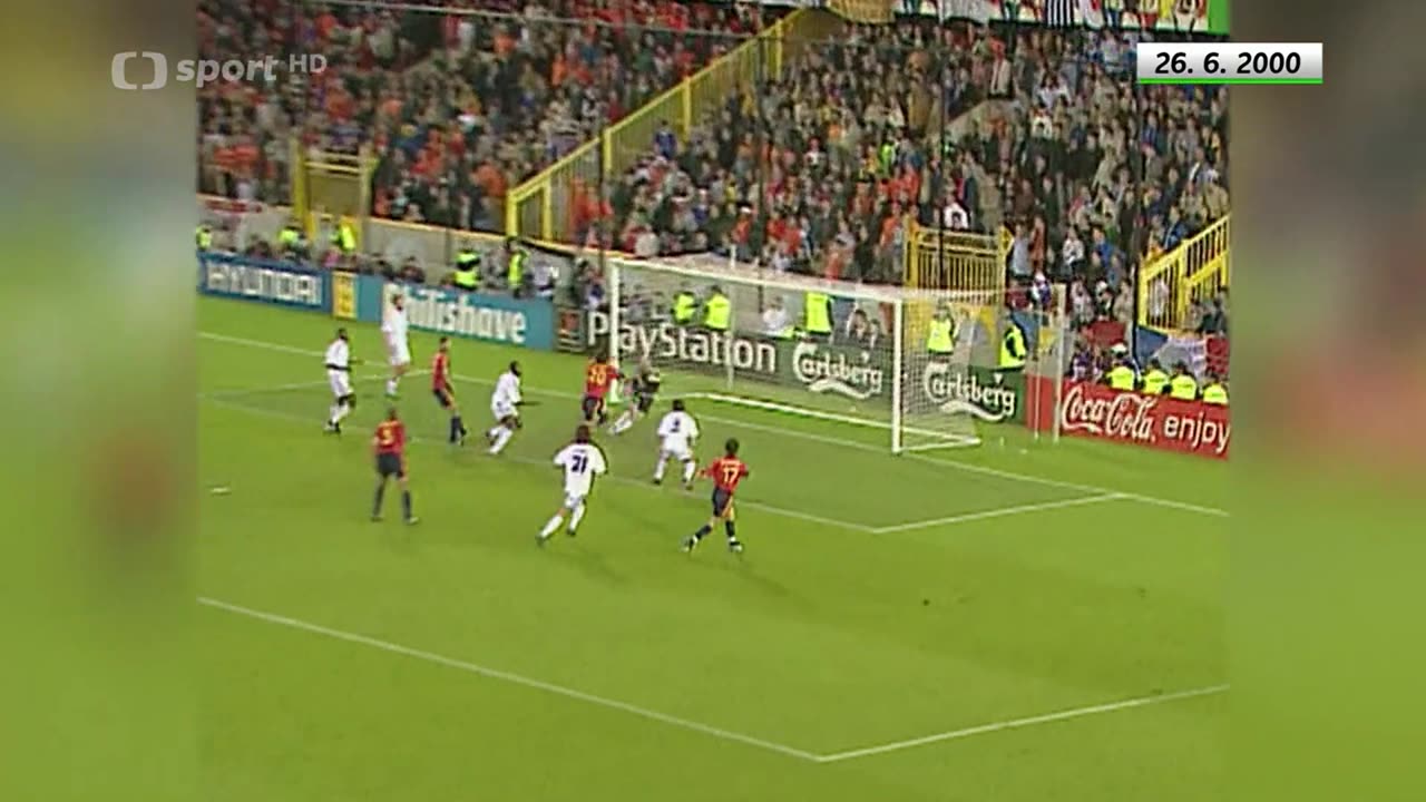 Francie vs Španělsko - čtvrtfinále EURO 2000