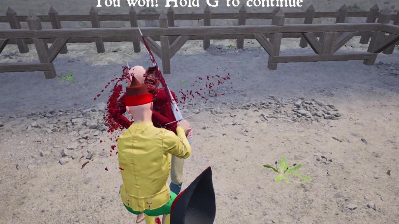 Halfsword Face Cut Short
