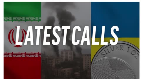 💥WARNING! ! ! 🌍 Latest Calls on Iran, Ukraine & $50+ Silver
