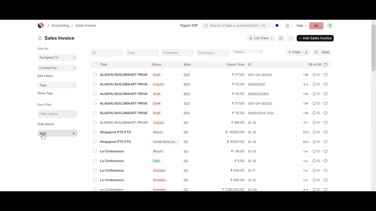 SigzenERP - Unlock the Secrets of ListView