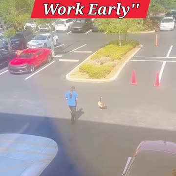 Caught Leaving Work Early