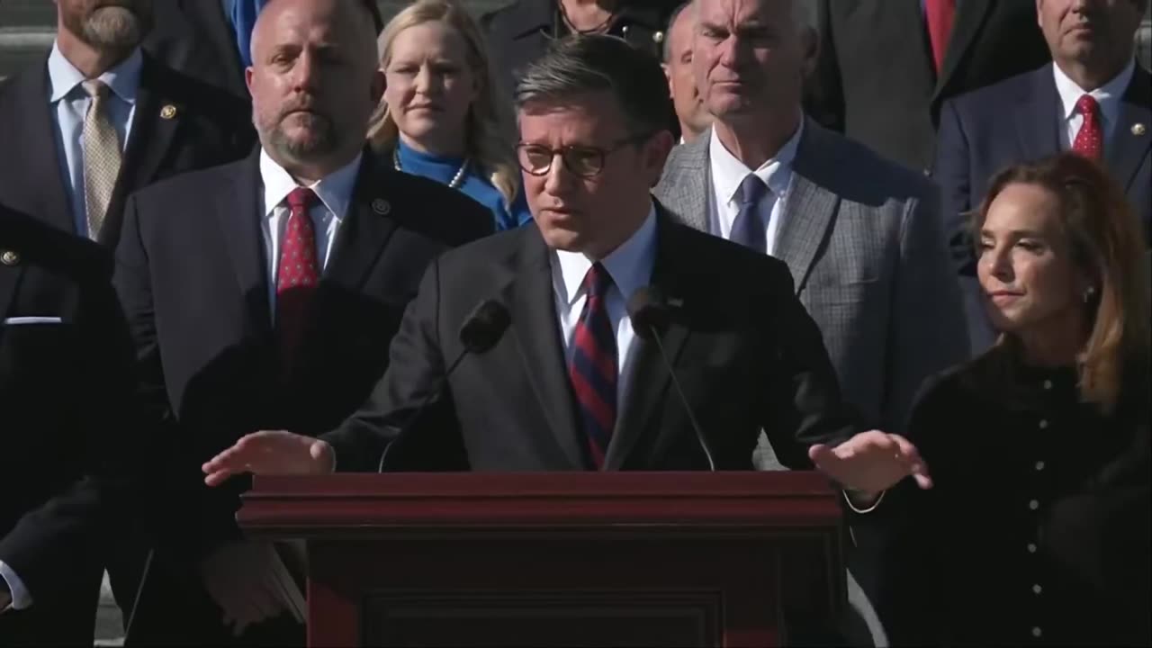 Speaker Johnson: "The Democrat's national leader now is Zohran Mamdani."