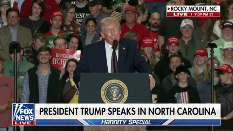 Trump ROASTS Hillary Clinton and Kamala Harris - "I Was Gonna Use the B Word"