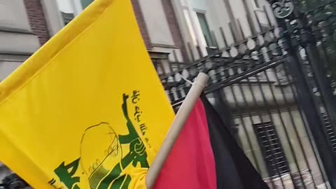 "WE WILL HONOR ALL OUR MARTYRS" in New York City.