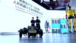Beijing store stocks humanoid robots from over 40 Chinese brands