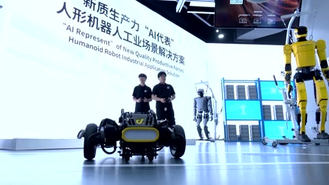 Beijing store stocks humanoid robots from over 40 Chinese brands
			