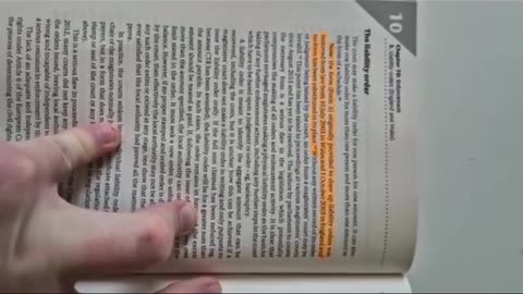 There is no liability order... this is the law! 