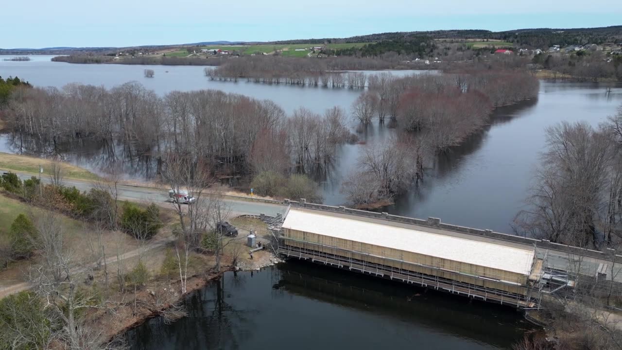 🌉 Explore New Brunswick's 58 Covered Bridges: A Legacy of History & Craftsmanship 🚗 @DJI