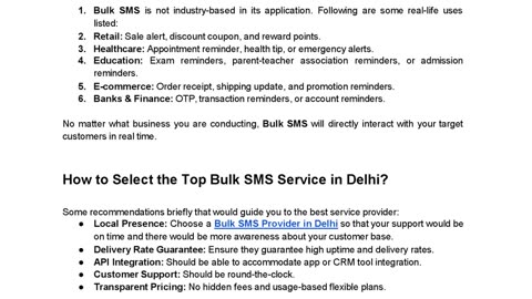 Power Your Marketing with Bulk SMS: The easiest way to Connect with Your Audience