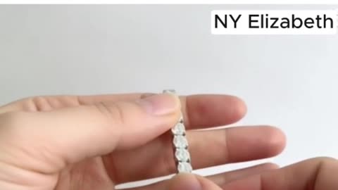 ROUND DIAMOND TENNIS BRACELET 18K WHITE GOLD