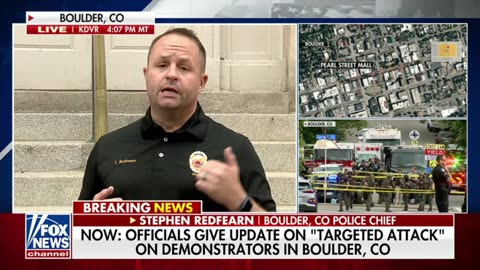 Boulder Police Chief: "We're not calling it a terror attack at this point," "would be