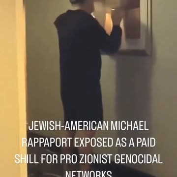 THE LOW I.Q. COMMUNIST MICHAEL RAPPAPORT IS ON THE PAYROLL OF THE PRO ZIONIST GENOCIDAL NETWORKS
